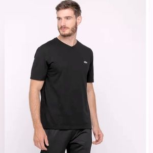 Lacoste.  Men’s V neck T-shirt